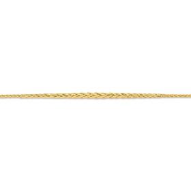 Collier mailles palmier dégradées en or - Bijouterieonline.com