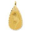 Médaille vièrge en or