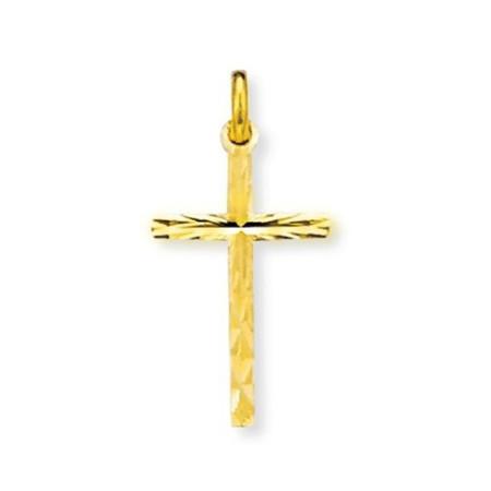 Croix plaqué or