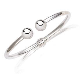 Bracelet boules en argent.