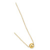 Collier boule plaqué or. - Bijouterieonline.com