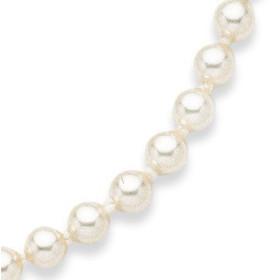 Collier perles de Majorque de 6 mm