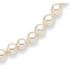 Collier perles de Majorque blanche de 5mm.