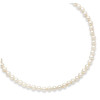 Collier perles de Majorque blanche de 5mm.