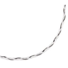 Collier en argent et rhodié noir. - Bijouterieonline.com