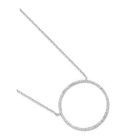 Collier en argent et oxyde de zirconium. - Bijouterieonline.com