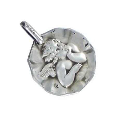 Médaille ange en argent