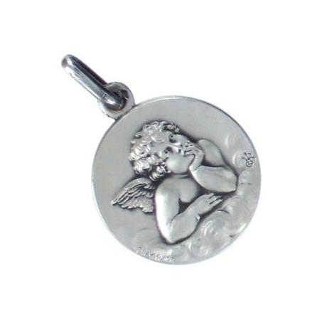 Médaille ange en argent