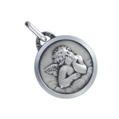 Médaille ange en argent