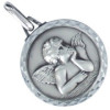 Médaille ange en argent.
