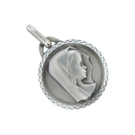 Médaille vierge en argent.