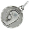 Médaille vierge en argent.