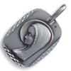 Médaille vièrge en argent.
