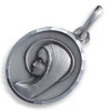 Médaille vièrge en argent.