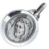Médailles christ en argent.