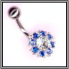Piercing de nombril en argent