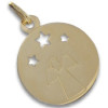 Médaille or ange