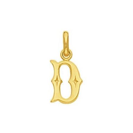 Pendentif lettre D