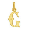 Pendentif lettre C