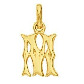 Pendentif lettre M