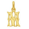 Pendentif lettre M