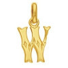 Pendentif lettre W