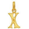 Pendentif lettre X