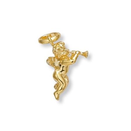 Pendentif angelot plaqué or - Bijouterieonline.com