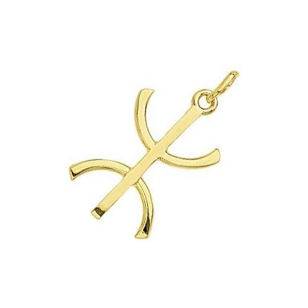 Pendentif croix kabyle plaqué or. - Bijouterieonline.com