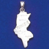 Pendentif Tunisie en argent