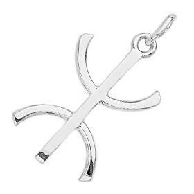 Pendentif croix kabyle en argent