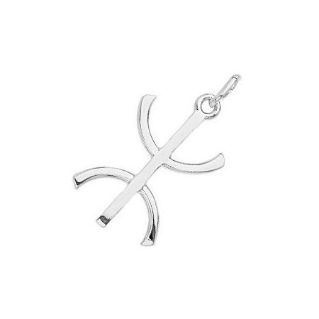 Pendentif croix kabyle en argent - Bijouterieonline.com