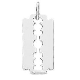 Pendentif lame de rasoir.