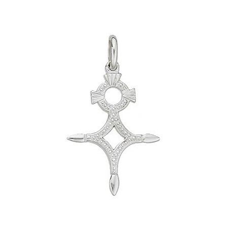 Croix d'Agadès en argent.