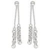 Boucles d'oreilles en argent.