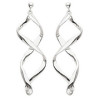 Boucles d'oreilles en argent.