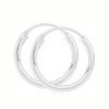 Créoles en argent de 10mm.