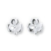 Clous d'oreilles en argent.