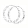 Créoles en argent de 12mm.