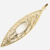 Pendentif plaqué or