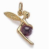 Pendentif elfe plaqué or