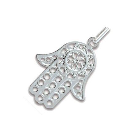 Pendentif main de fatma en argent