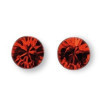 Boucles doreilles plaqué or et cristal de Swarovski