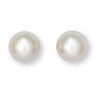 Boucles doreilles perles de Majorque.