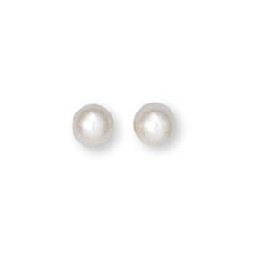 Boucles d'oreilles perles de Majorque.