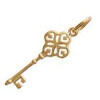 Pendentif clef du coeur.