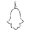Pendentif main de fatma en argent.
