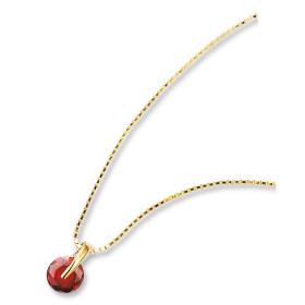 Pendentif plaqué or et oxyde de zirconium. - Bijouterieonline.com