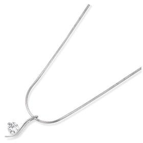 Pendentif en argent et oxyde de zirconium. - Bijouterieonline.com