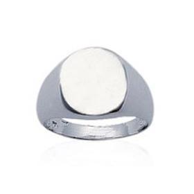 Chevalière en argent. - Bijouterieonline.com